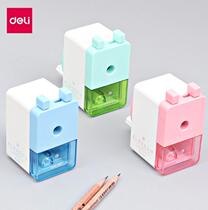 Effective 0744 xue bi ji juan bi ji students peel pen machine pencil sharpener children simple pencil sharpener pencil sharpener