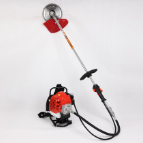 Zjia backpack two-stroke gasoline lawn mower high-power portable brush cutter harvesting weeder agricultural machinery