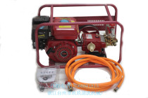 Agricultural 6 5-horse gasoline engine 22 26 type three-cylinder plunger pump square frame type sprayer power
