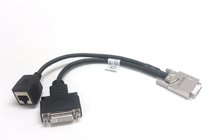 New HDVI extension cable one point two HD-vi to DVI adapter cable RJ45 network port control Huawei camera
