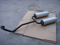 Mini motorcycle accessories modified motorcycle sports car * iron cow sports car * motorcycle exhaust pipe