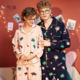 Couple pajamas spring and autumn female cotton long-sleeved cartoon home service male explosion models ins tide net red cute large size suit Couple pajamas spring and autumn female cotton long-sleeved cartoon home service male explosion models ins tide net red cute large size suit