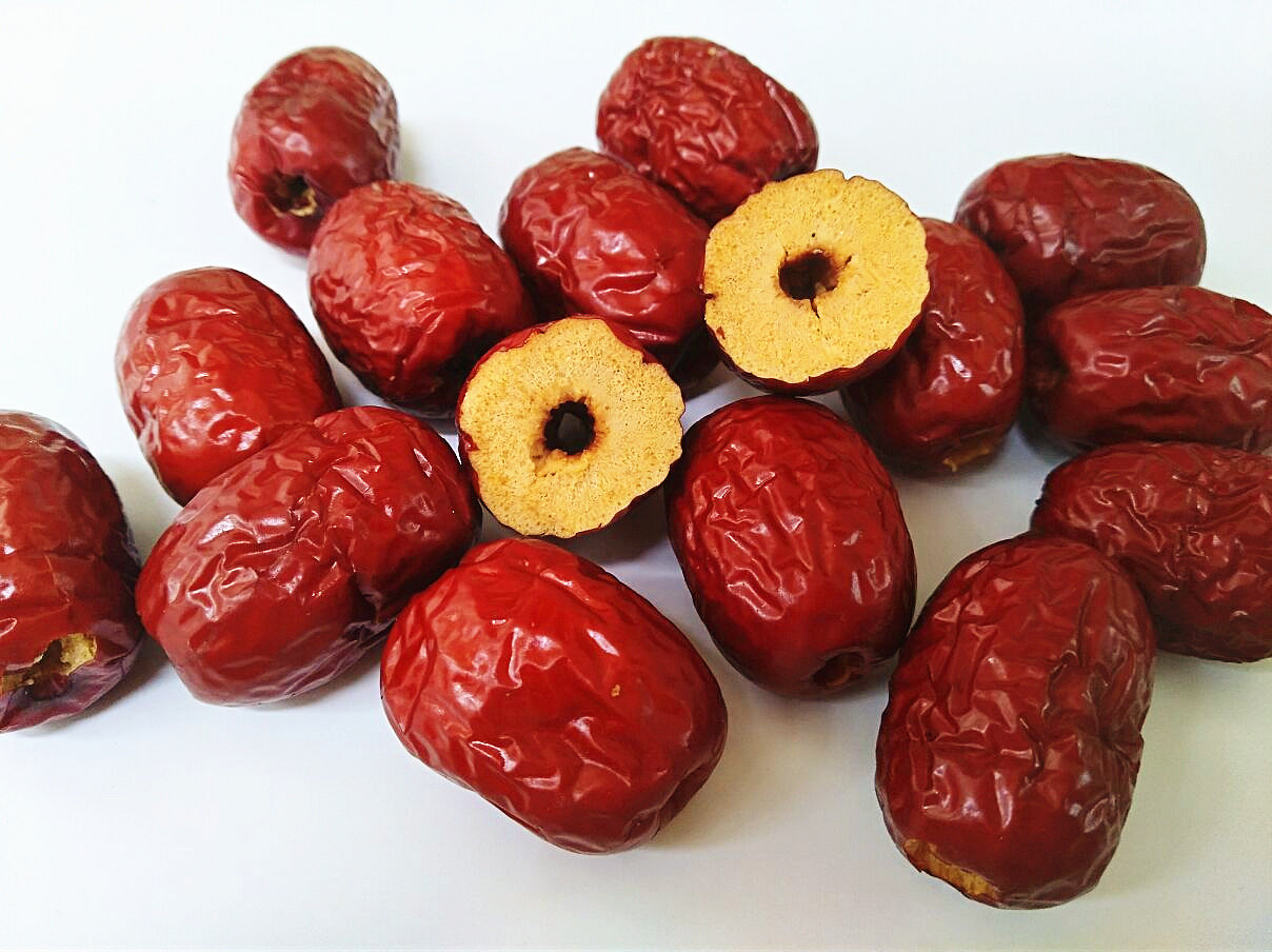 美七 无核红枣新疆若羌灰枣去核枣500g免洗大枣楼兰枣子非脆枣