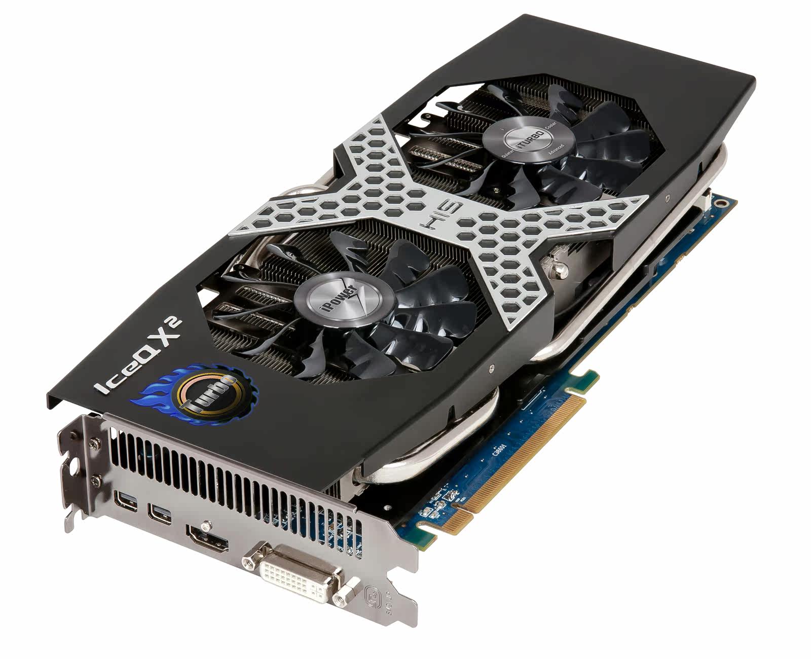 全新 希仕his h280xqmt3g2m ipower冰立方超频 iceq x2 turbo显卡