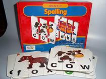 Childrens toys Intellectual recognition English words Paper puzzles English matching images