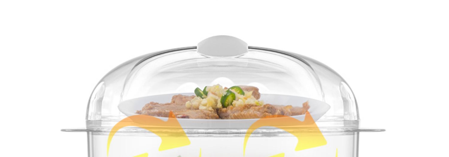 天际电蒸锅多功能家用三层蒸汽锅小型早餐机大容量自动断电蒸笼