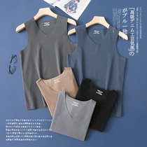 Self-heating Black S&T High play pro-skin Breathable Duvet Face for mens autumn and winter workout warm and sleeveless