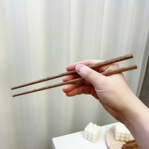 Export Island orders solid wood non-lacquer wax-free chicken wings wooden chopsticks safe rest assured that the whole wooden does not break