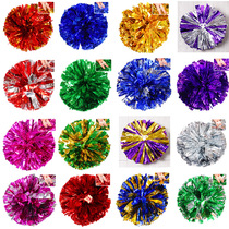 Cheerleading floral handball flower big dance performance Games performance colorful ball long cylinder socks football socks heady flower