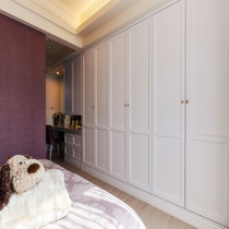 Whole wardrobe custom modern simple European open tatami wardrobe cloakroom storage cabinet custom