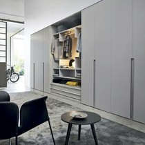 Beijing overall wardrobe cloakroom customized modern simple walk-in swing door walk-in wardrobe combination customized
