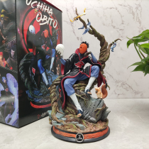 Naruto CS Yu Zhiha with Tu Afei double-headed carving GK Xiao organization super large hand-made model ornaments spot