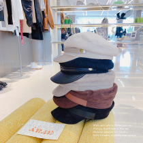 Foam Family Custom Girl Ocean Gas Berets Children Autumn Winter Hat Baby Han Edition Retro Casual Painter Hat