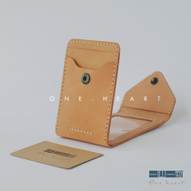 Leather DIY material bag KB03 handmade drivers license bag card bag ID bag lettering custom leather vegetable tanned leather