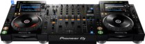 pioneer CDJ2000NXS2 Djing machine plus DJM900NXS2 mixing table stage set spot