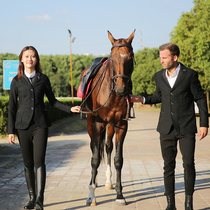 Italy AA equestrian obstacle Knight suit comfortable mesh breathable Knight suit obstacle competition suit men and women