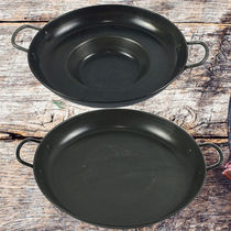 Luo pan brand pot Multi-function live oil sand pot Barbecue flat shabu-shabu roast Guizhou full set of hot pot all-in-one household