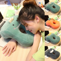 Nap sleeping pillow sleeping pillow student office lying small hug pillow table small classroom lunch break sleeping artifact