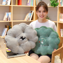 Chair cushion cushion round office sedentary sofa thickened Primary School seat cushion butt stool cushion cute summer