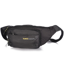 Running bag Men Multifunctional Outdoor Waterproof Canvas shoulder bag Large Capacity Travel Sport Satchel Shoulder Chest Bag Tide