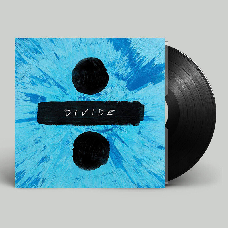 original genuine ed sheeran divide △ 2lp vinyl phonograph