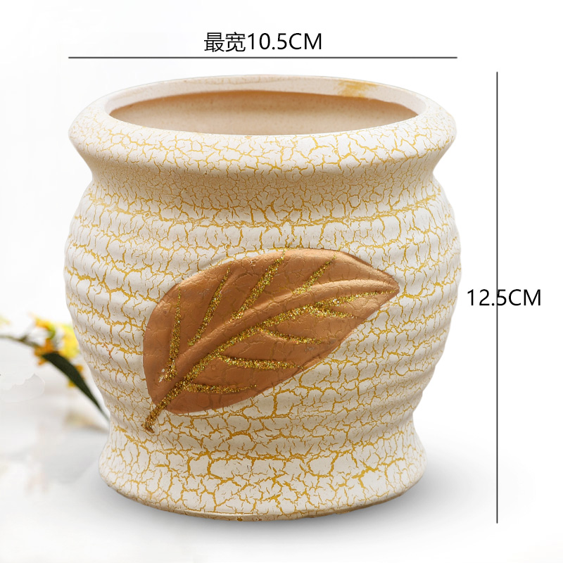 To embellish the European - style ceramics vase furnishing articles sitting room put dry flower art of jingdezhen table creative household decoration