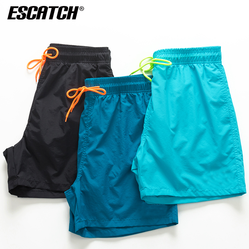 Beach pants men's speed dry can be launched into the water loose seaside vacation shorts anti-embarrassing surf pants soak hot spring swimming trunks