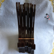 Medium mahogany bracket ornaments bronze mirror bracket viewing base Ruyi jewelry hand-carved triangle bracket supplies