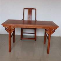 Burmese pear chuck tenon drawing case desk