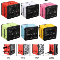 International Travel Adapter 4 USB Port Universal Adapter Universal Universal