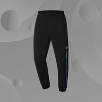 Li Ning (2021 new products) Training series Mens closing reflective handsome and cool sports long pants AYKR491