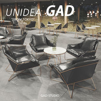 Modern bar clearing bar sales office to negotiate net red tea shop sofa table and chair combination cafe business meeting area