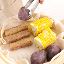 Household steamer mat cushion cloth cage steamed cloth non-stick kitchen edible steamed buns bread cotton gauze drawer cloth