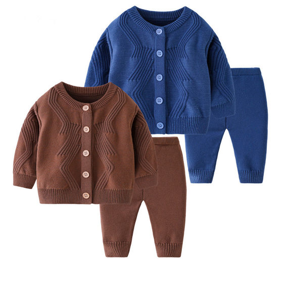 Baby Clothes, Boys, Retro Sweater, Knitted Sweater, Cardigan Jacket, Pure Cotton Garment Set 2025 Spring and Autumn New
Baby Clothes, Boys, Retro Sweater, Knitted Sweater, Cardigan Jacket, Pure Cotton Garment Set 2025 Spring and Autumn New