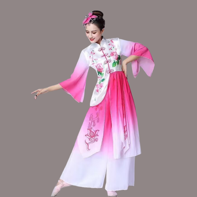 New Classical Dance Shoots Song Plays Out Women's China Wind Square Dance Costumes Folk Dance to Serve Plus Fat Increase-Taobao