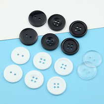 Suit pants button clothes shirt button accessories overalls four eyes black and white top transparent fur collar button