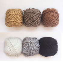 Wool felt fluffy ball wool wool cashmere thick line fluffy ball wool swoopy jersey