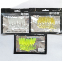 Luya bait soft insect soft bait fish-shaped Luya bait 5 5cm 10 bait fishing gear