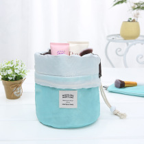 New iconic same multifunctional bucket Travel large capacity drawband cosmetic bag round bucket wash bag storage bag