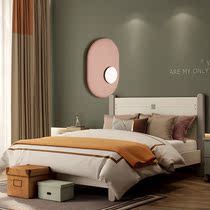 Nordic full solid wood childrens bed for boys 1 2m Teen solid wood childrens single bed 1 5m Economy bedroom