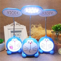 LED table lamp rechargeable cartoon folding eye protection learning desk Dormitory children student gift table lamp print LOGO