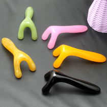 Office massage artifact nose scraper manual cervical neck arm Leg acupoint planing muscle bar muscle relaxation