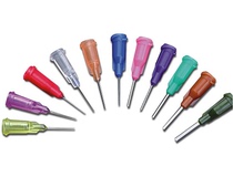 Plastic steel precision dispensing needle 14G-27G screw needle nozzle 1 2 inch flat glue needle nozzle