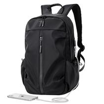 New Double Shoulder Backpack Men Business Casual Students School Bag Womens Computer Bag Waterproof Chest Bag Travel Bag Tide