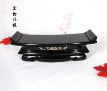 Buddhist Taoist supplies Ebony high-grade small case table Water supply table for Buddha water cup Copper wine glass for table for table