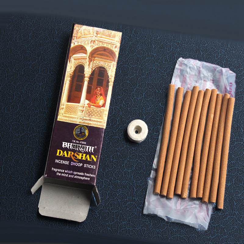 印度香家用老塔香柱香darshan香薰持久熏香衣橱香味浓达摩短线香