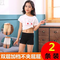 Girls safety pants baby anti-light summer childrens insurance pants three-point boxer underwear summer childrens bottoming shorts