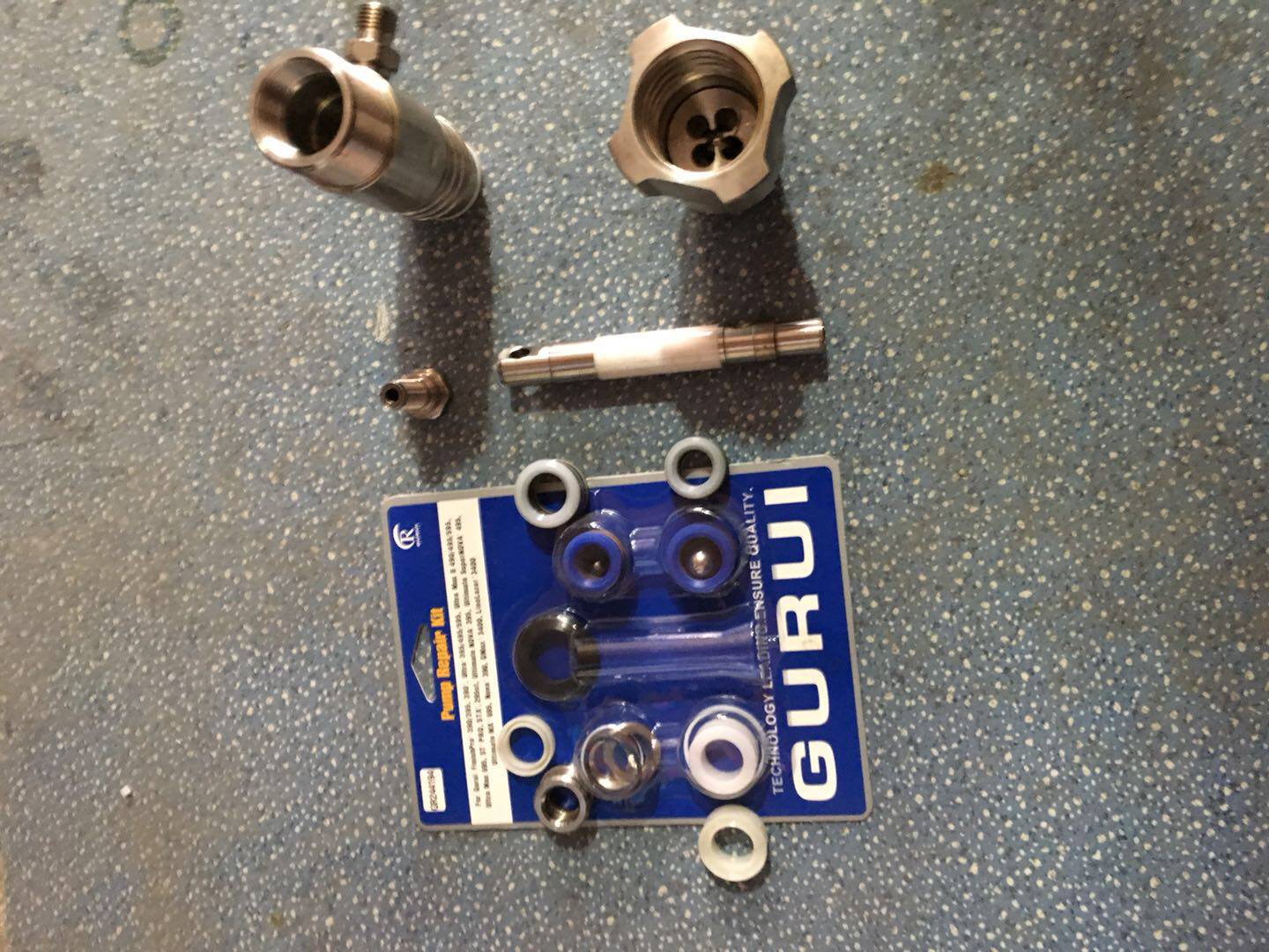 喷涂机配件固瑞克国产395395喷涂机通用泵体总成密封圈柱塞杆促销