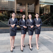 Suit suit womens formal Korean suit overalls temperament fashion high-end presidents professional clothing autumn and winter tooling