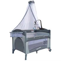 Portable foldable crib spliced ​​large bed bedside bed baby bed cradle bed liftable bed crib